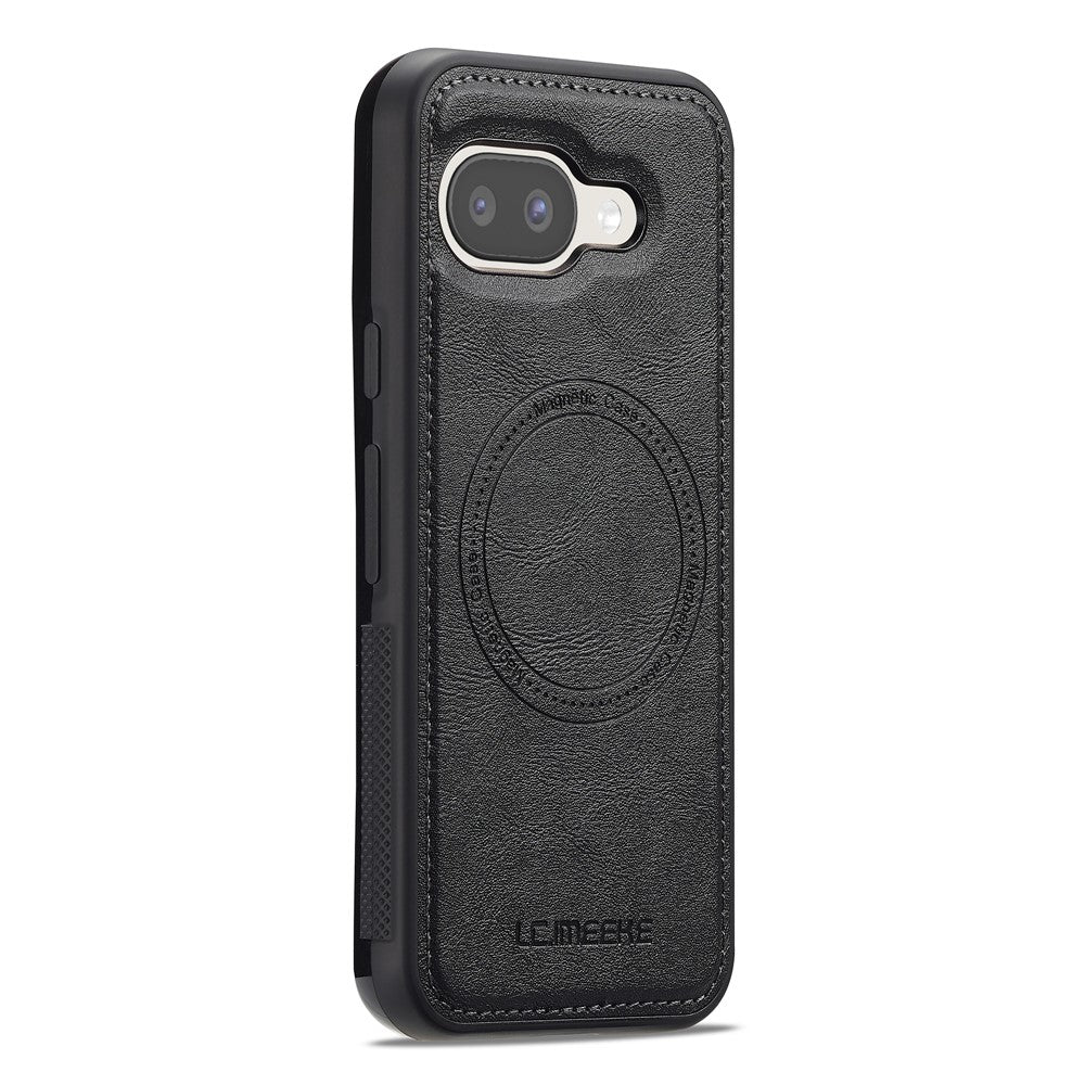 LC.IMEEKE L3 For Google Pixel 10a Magnetic Case Detachable Card Holder Leather TPU Mobile Cover