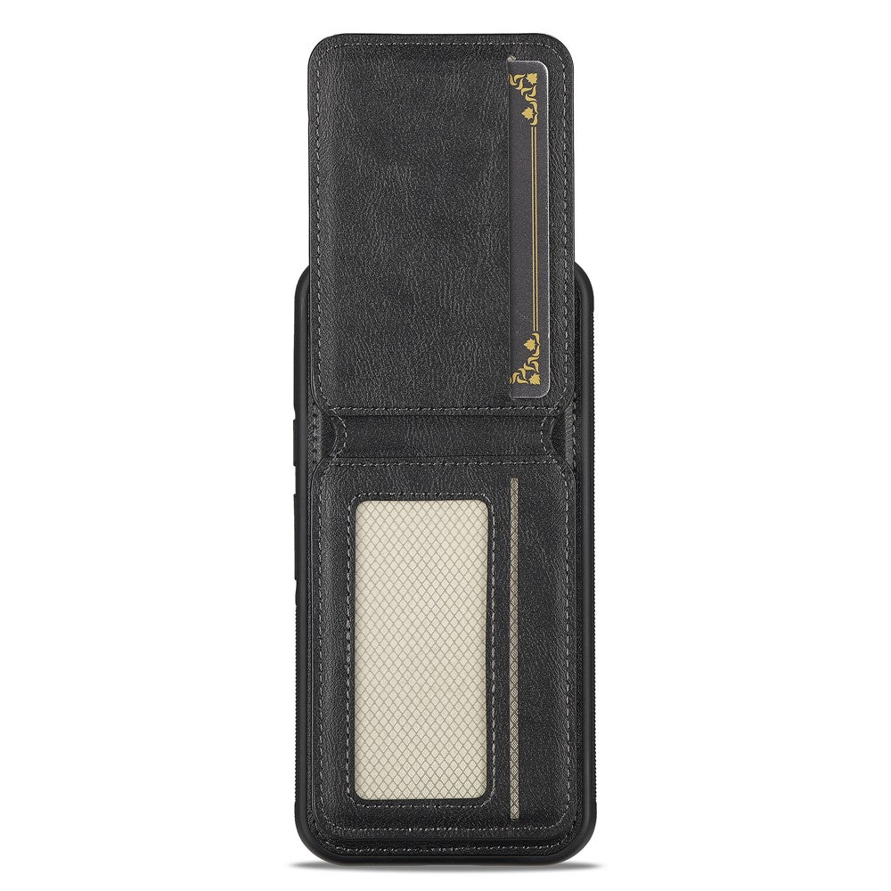 LC.IMEEKE L3 For Google Pixel 10a Magnetic Case Detachable Card Holder Leather TPU Mobile Cover