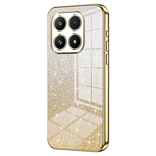 Xiaomi 17 Handyhülle – aus galvanisiertem, glitzerndem TPU mit Farbverlauf