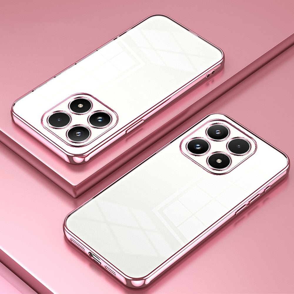 For Xiaomi 17 Case Electroplating Frame Soft TPU Phone Cover