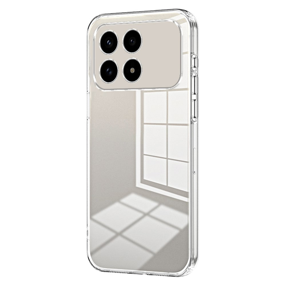 Phone Case For Xiaomi Poco F8 Pro 5G  /  Redmi K90 5G Electroplating Frame Soft TPU Phone Cover