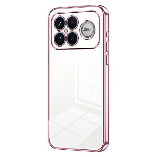 Phone Case For Xiaomi Poco F8 Ultra / Redmi K90 Pro Max 5G Electroplating Frame Soft TPU Phone Cover