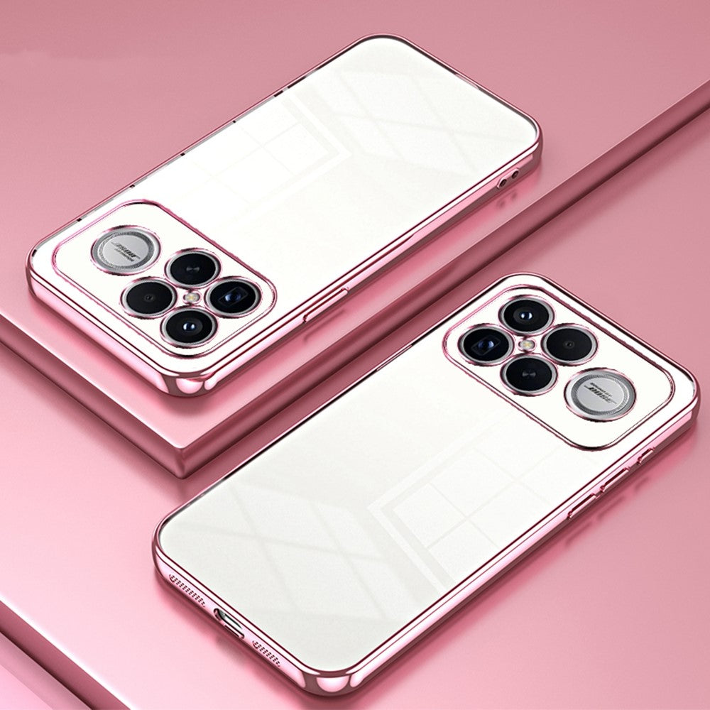 Phone Case For Xiaomi Poco F8 Ultra  /  Redmi K90 Pro Max 5G Electroplating Frame Soft TPU Phone Cover
