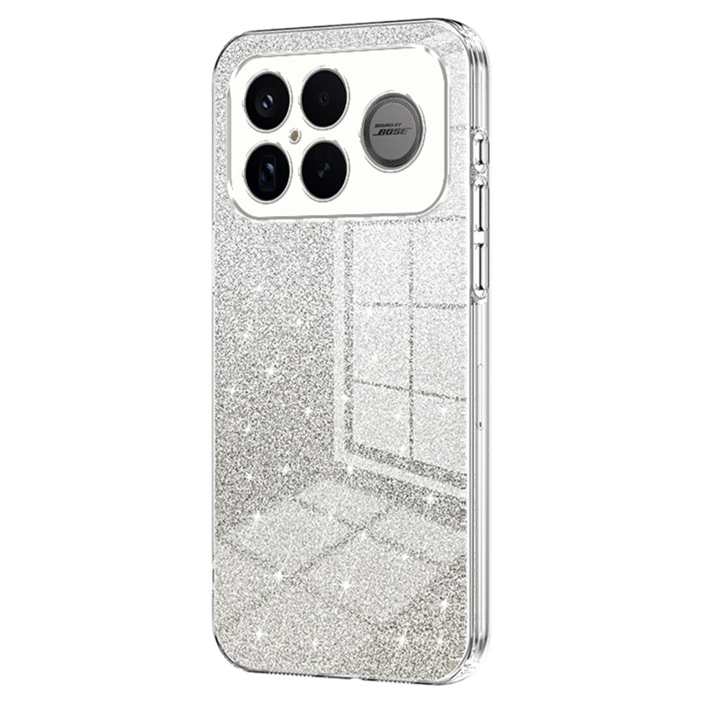 Phone Case For Xiaomi Poco F8 Ultra  /  Redmi K90 Pro Max 5G Electroplating Gradient Glitter TPU Phone Cover