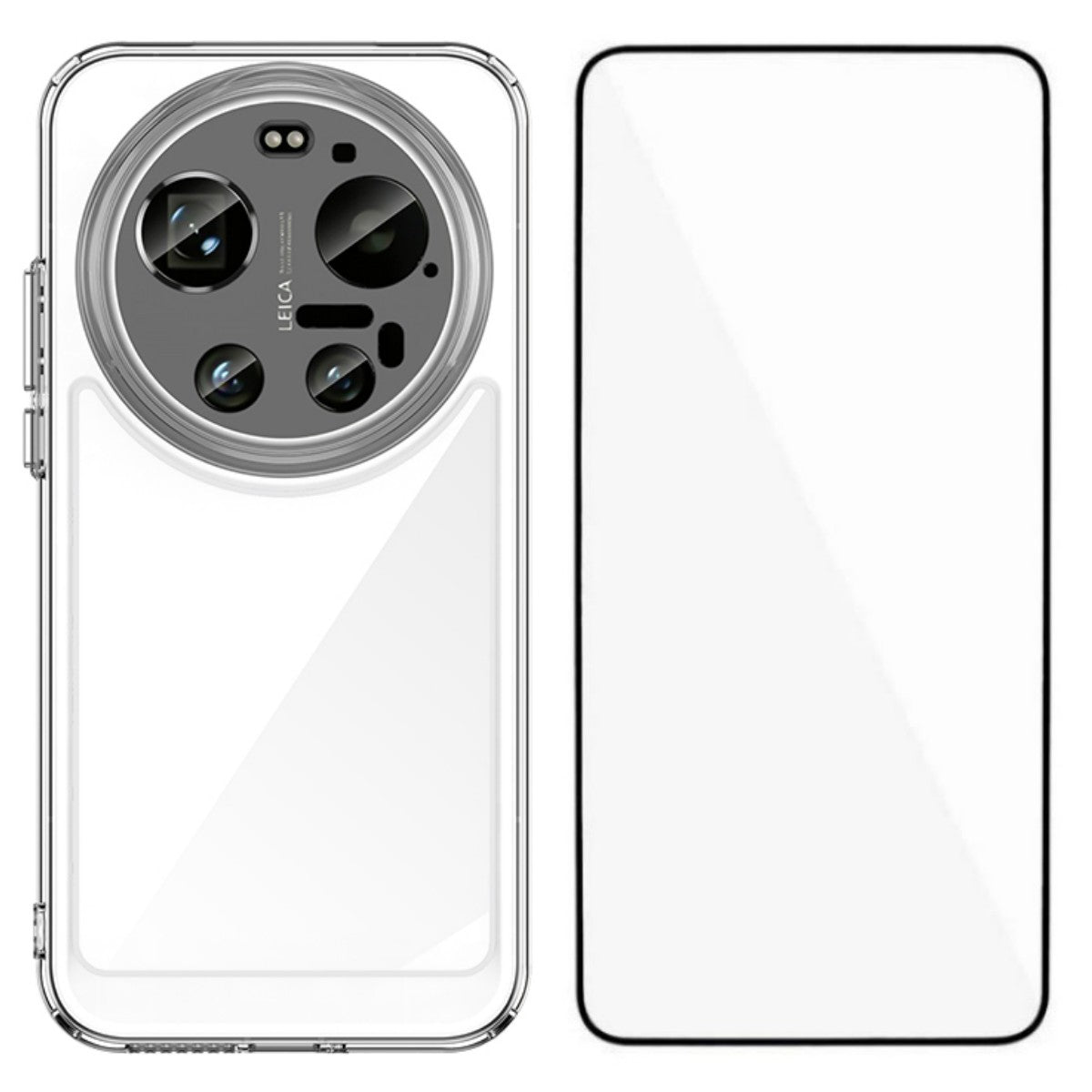 Xiaomi 17 Ultra 5G – Handyhülle aus Acryl, gehärtetem Glas und TPU, mit Displayschutz