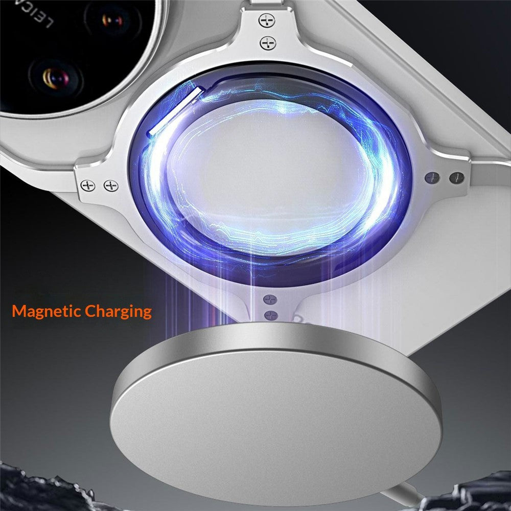 Xiaomi 17 Ultra 5G – Magnetische Handyhülle aus Metall, mit Ständer