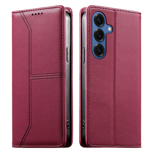 Galaxy S26 Wallet-Handyhülle – mit Standfunktion, aus PU-Leder