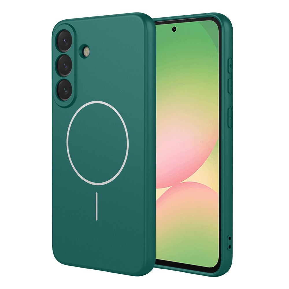 For Samsung Galaxy A57 5G Magnetic Case Anti Drop Soft TPU Phone Back Cover