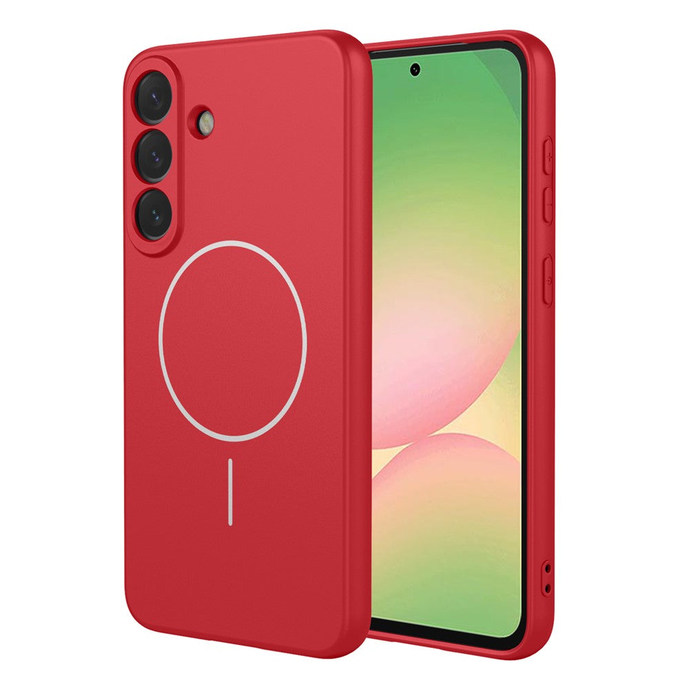 For Samsung Galaxy A57 5G Magnetic Case Anti Drop Soft TPU Phone Back Cover