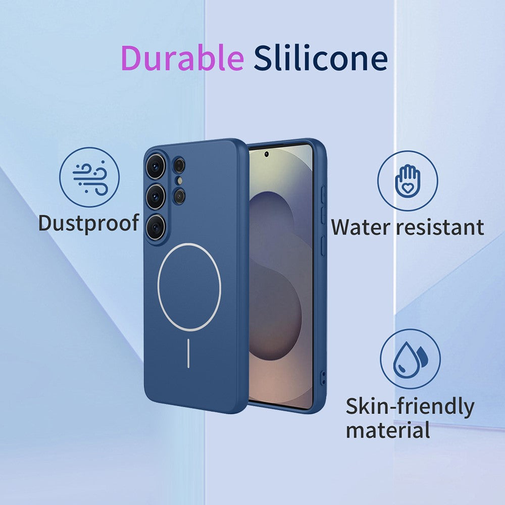 For Samsung Galaxy S26 Ultra Magnetic Case Anti Drop Soft TPU Phone Back Cover