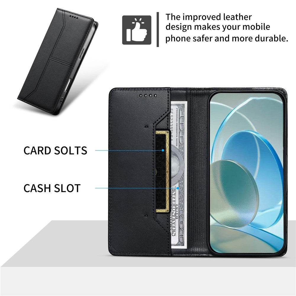 For Google Pixel 10a Wallet Stand Case Line Splicing TPU PU Leather Phone Cover