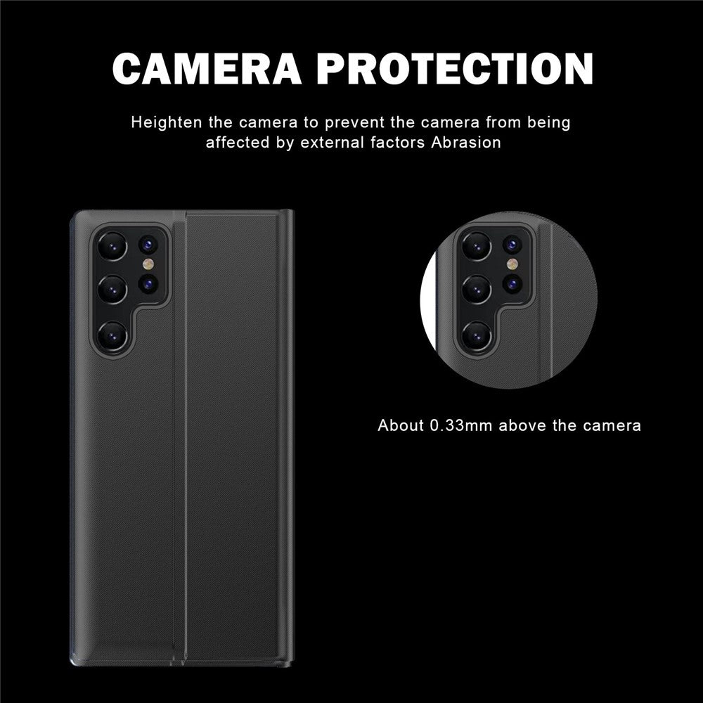 Galaxy S23 Ultra Elegante Hülle – Mit Magnetfunktion & Ansichtsfenster
