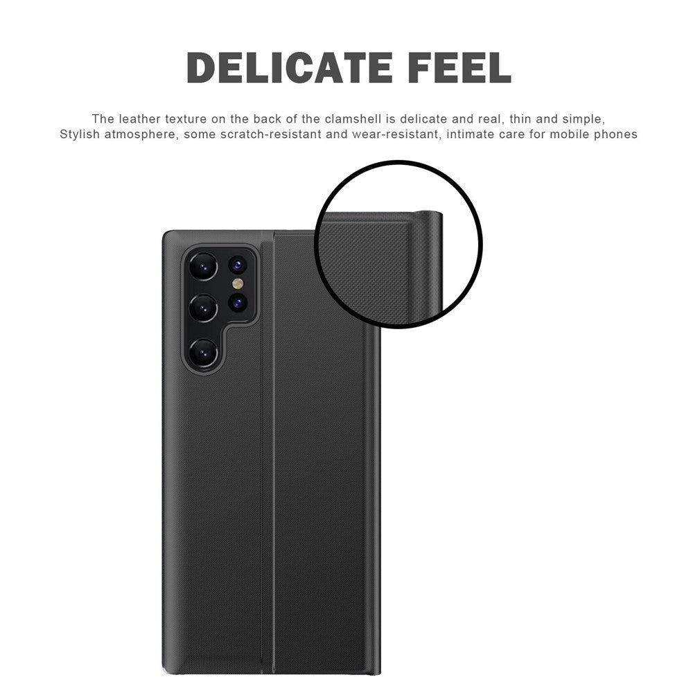 Galaxy S23 Ultra Elegante Hülle – Mit Magnetfunktion & Ansichtsfenster
