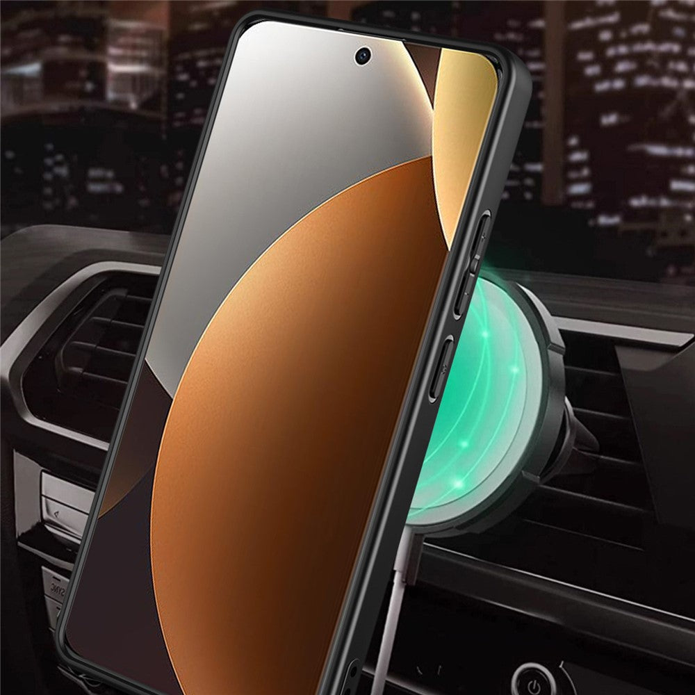 Magnetic Case For Xiaomi Poco M8 Pro 5G  /  Redmi Note 15 Pro+ 5G (Global) Rotating Kickstand TPU + PC Phone Cover