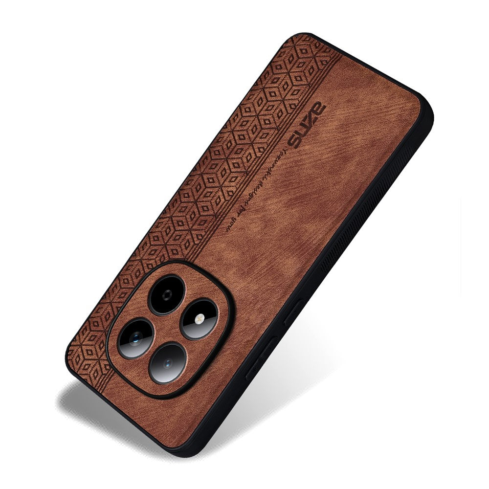 AZNS For Xiaomi Redmi Note 15 Pro 4G (Global) Case PU Leather Covered TPU Phone Protective Cover