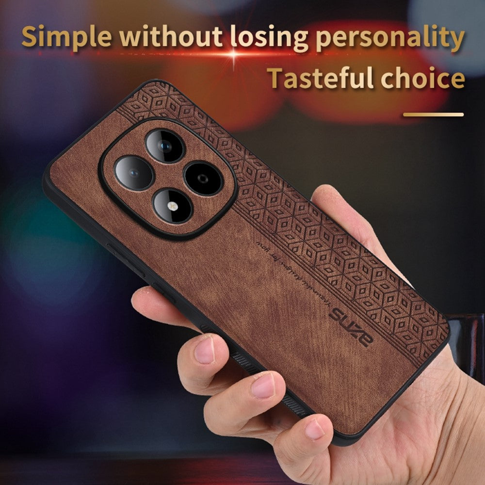 AZNS For Xiaomi Redmi Note 15 Pro 4G (Global) Case PU Leather Covered TPU Phone Protective Cover