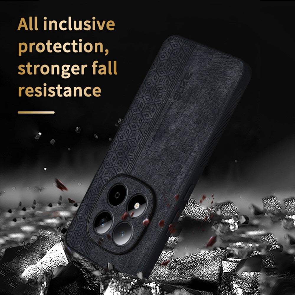 AZNS For Xiaomi Redmi Note 15 Pro 4G (Global) Case PU Leather Covered TPU Phone Protective Cover