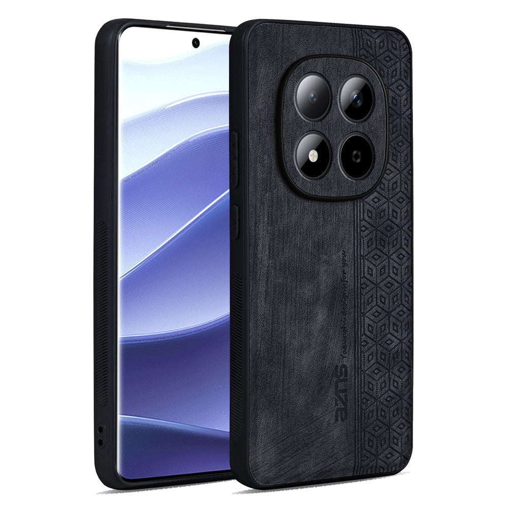 AZNS For Xiaomi Redmi Note 15 Pro 4G (Global) Case PU Leather Covered TPU Phone Protective Cover