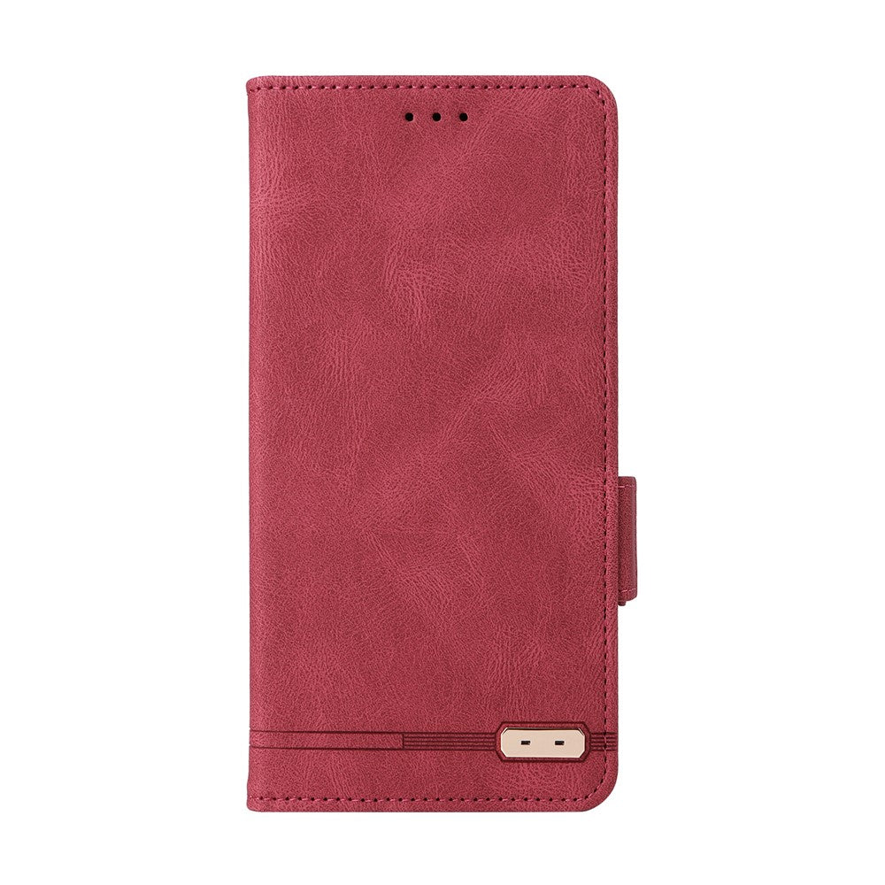 For Xiaomi Redmi Note 15 Pro+ 5G (Global)  /  Poco M8 Pro 5G Case Leather Wallet Flip Phone Cover with Hardware Decor