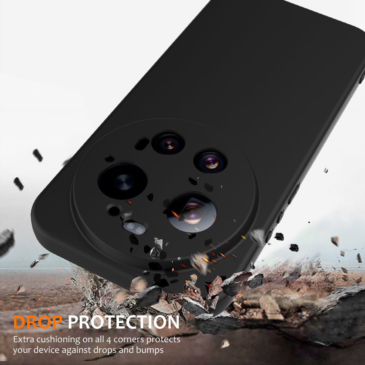Xiaomi 17 Ultra 5G – Magnetische Handyhülle aus Flüssigsilikon, stoßfest, mit Trageband, aus Flüssigsilikon