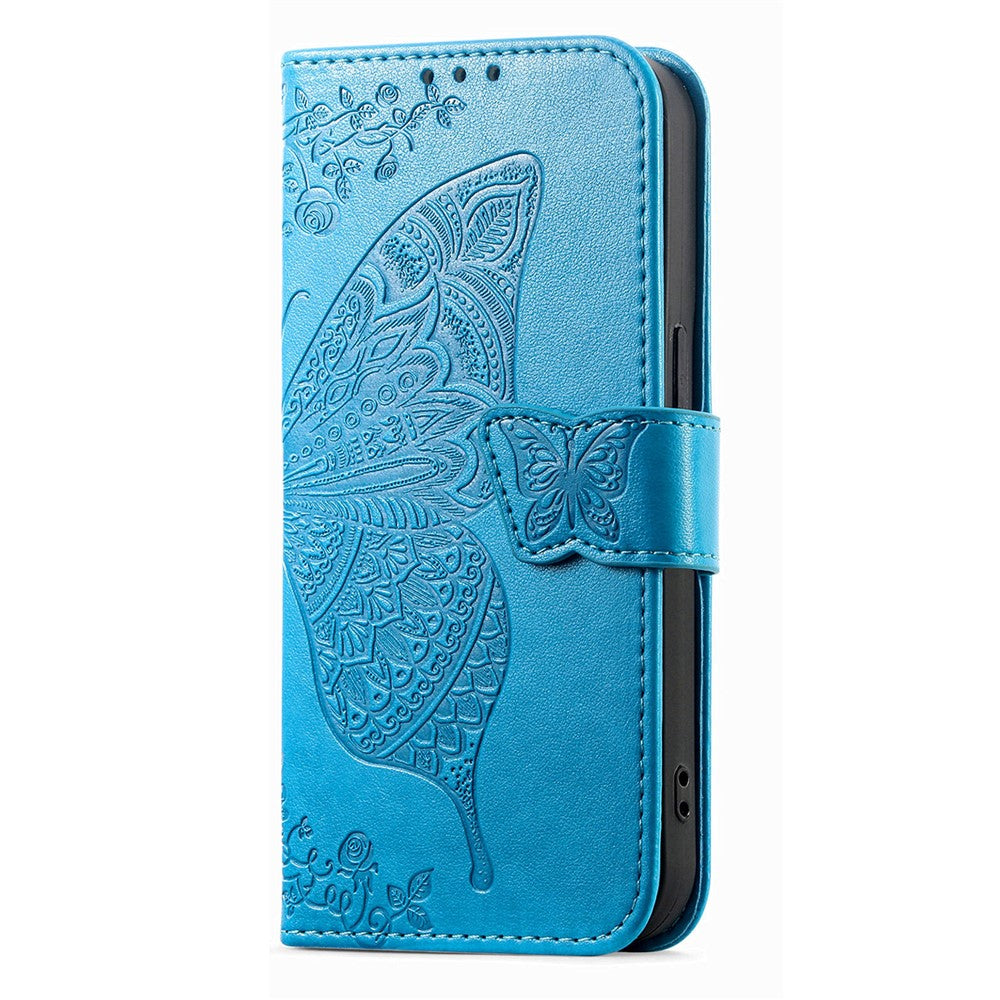 For Xiaomi Redmi Note 15 Pro 5G (Global) Case with Strap Butterfly Pattern PU Leather Wallet Phone Cover