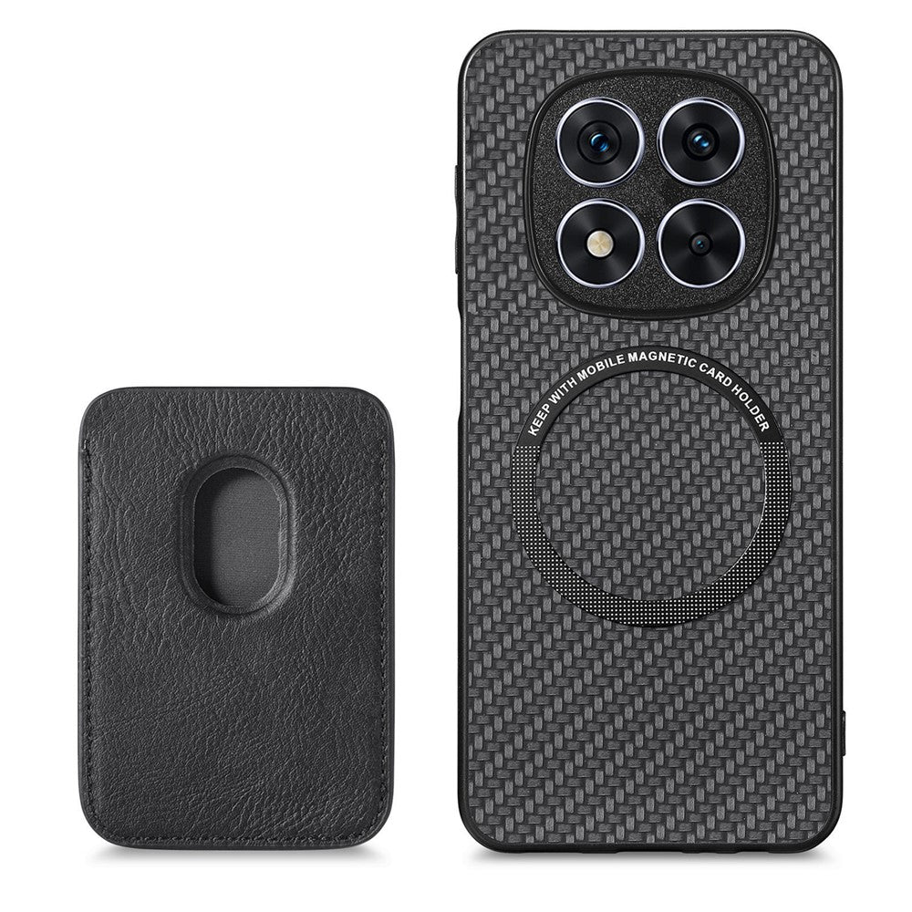 For Xiaomi Redmi Note 15 Pro 5G (Global) Magnetic Case Detachable Card Holder Phone Back Cover