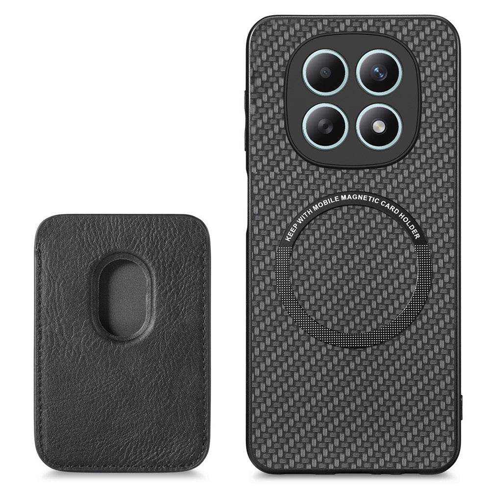 For Xiaomi Poco M8 5G  /  Redmi Note 15 5G (Global) Magnetic Case Detachable Card Holder Phone Back Cover