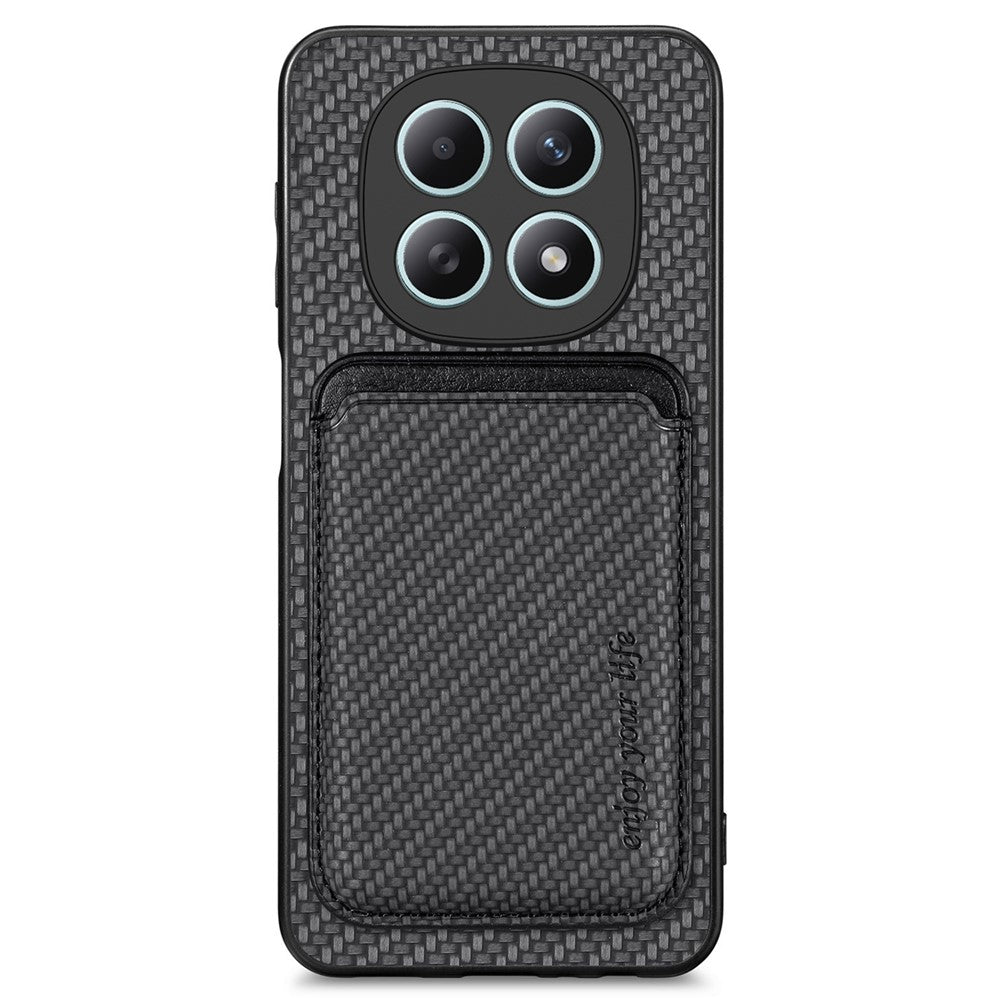 For Xiaomi Redmi Note 15 4G (Global) Magnetic Case Detachable Card Holder Phone Back Cover