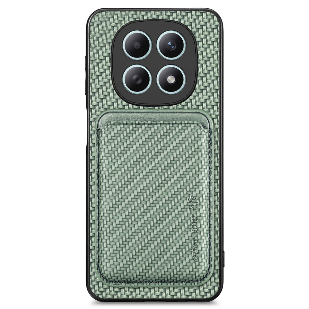 For Xiaomi Redmi Note 15 4G (Global) Magnetic Case Detachable Card Holder Phone Back Cover