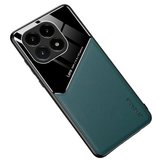 Xiaomi 15T Handyhülle – Gehäuse mit präzisem Ausschnitt, mit Leder beschichtetes PC + TPU, mit integriertem Metallblech