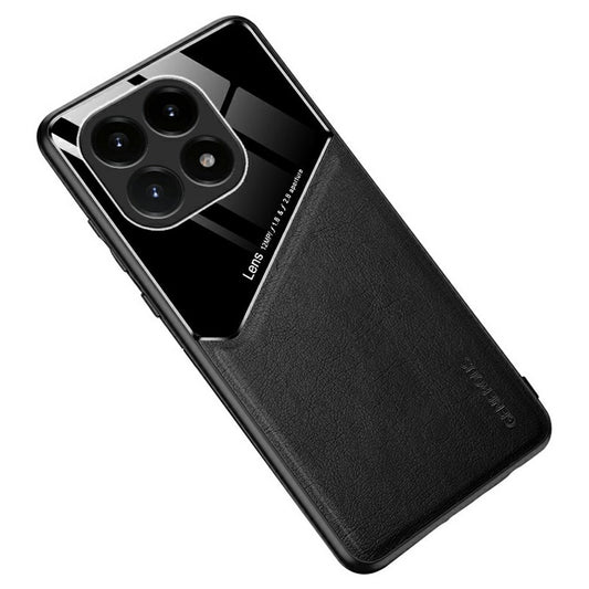 Xiaomi 15T Handyhülle – Gehäuse mit präzisem Ausschnitt, mit Leder beschichtetes PC + TPU, mit integriertem Metallblech