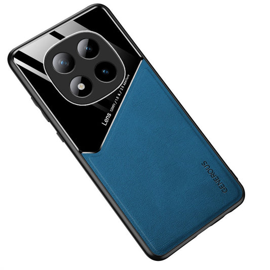 Xiaomi Redmi Note 15 4G (Global) Handyhülle – Gehäuse mit präzisem Ausschnitt, mit Leder beschichtetes PC + TPU, mit integriertem Metallblech