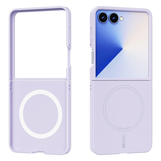 Galaxy Z Flip7 5G – Magnetische Handyhülle aus Flüssigsilikon, mit Soft-Touch-Oberfläche