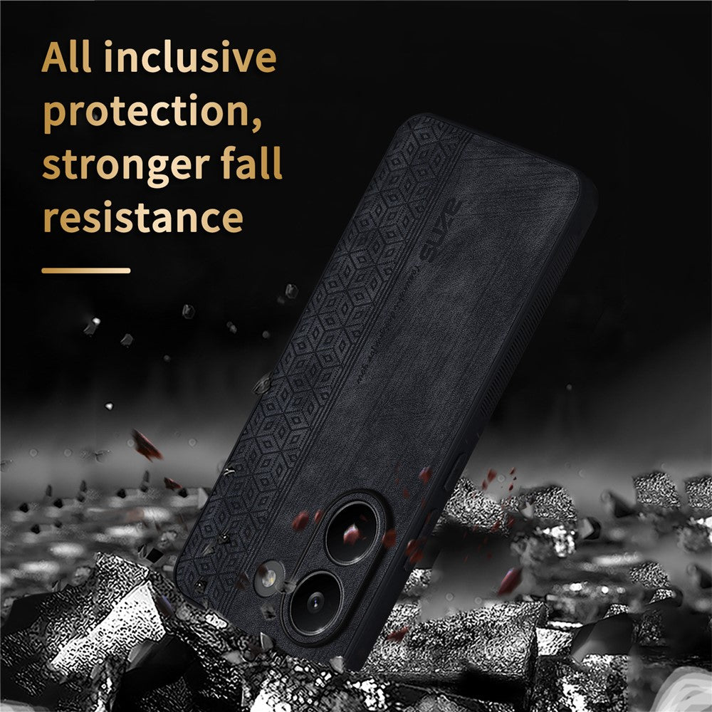 AZNS For Xiaomi Poco X8 Pro 5G / Redmi Turbo 5 5G Case PU Leather Covered TPU Phone Protective Cover