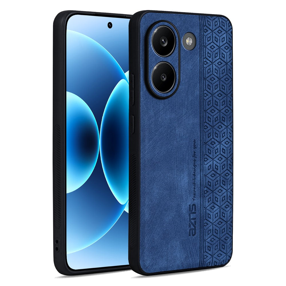 AZNS For Xiaomi Poco X8 Pro 5G / Redmi Turbo 5 5G Case PU Leather Covered TPU Phone Protective Cover