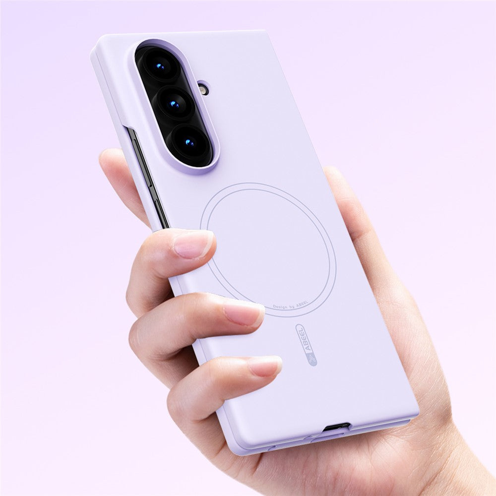 ABEEL For Samsung Galaxy Z Fold5 5G Magnetic Case Skin Touch Liquid Silicone Phone Back Cover