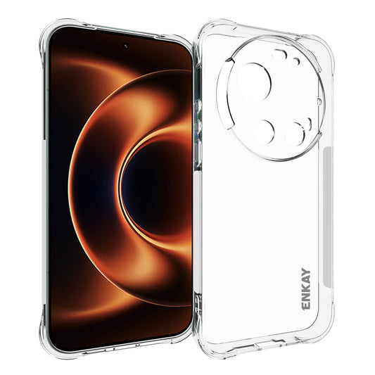 Xiaomi 17 Ultra 5G – Transparente Handyhülle aus TPU, stoßfest