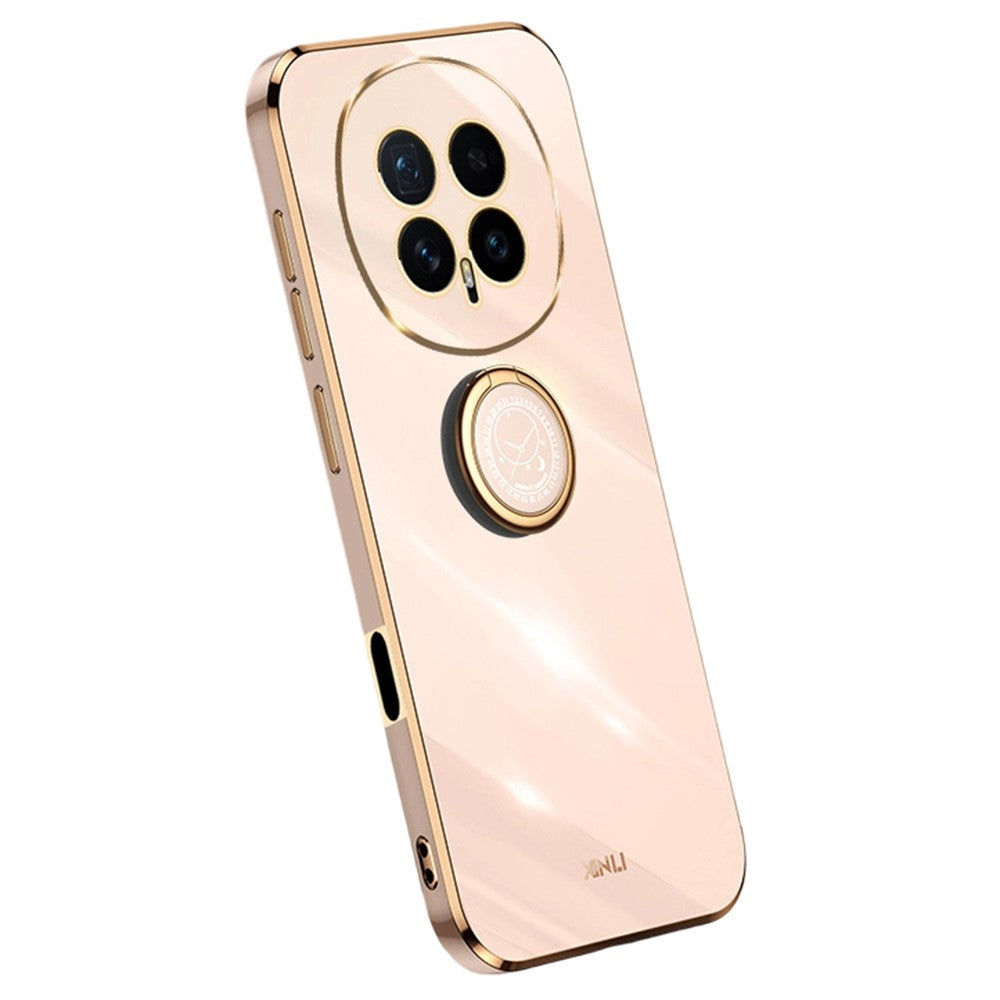 Honor Magic8 5G Handyhülle – Galvanisierte TPU-Rückseite, kratzfest, mit Ringständer