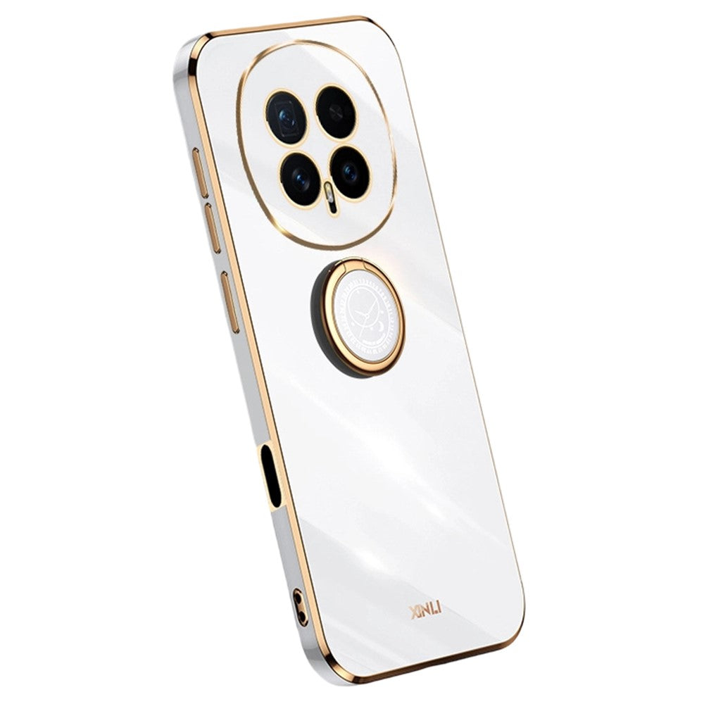 Honor Magic8 5G Handyhülle – Galvanisierte TPU-Rückseite, kratzfest, mit Ringständer