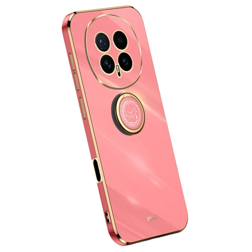 Honor Magic8 5G Handyhülle – Galvanisierte TPU-Rückseite, kratzfest, mit Ringständer