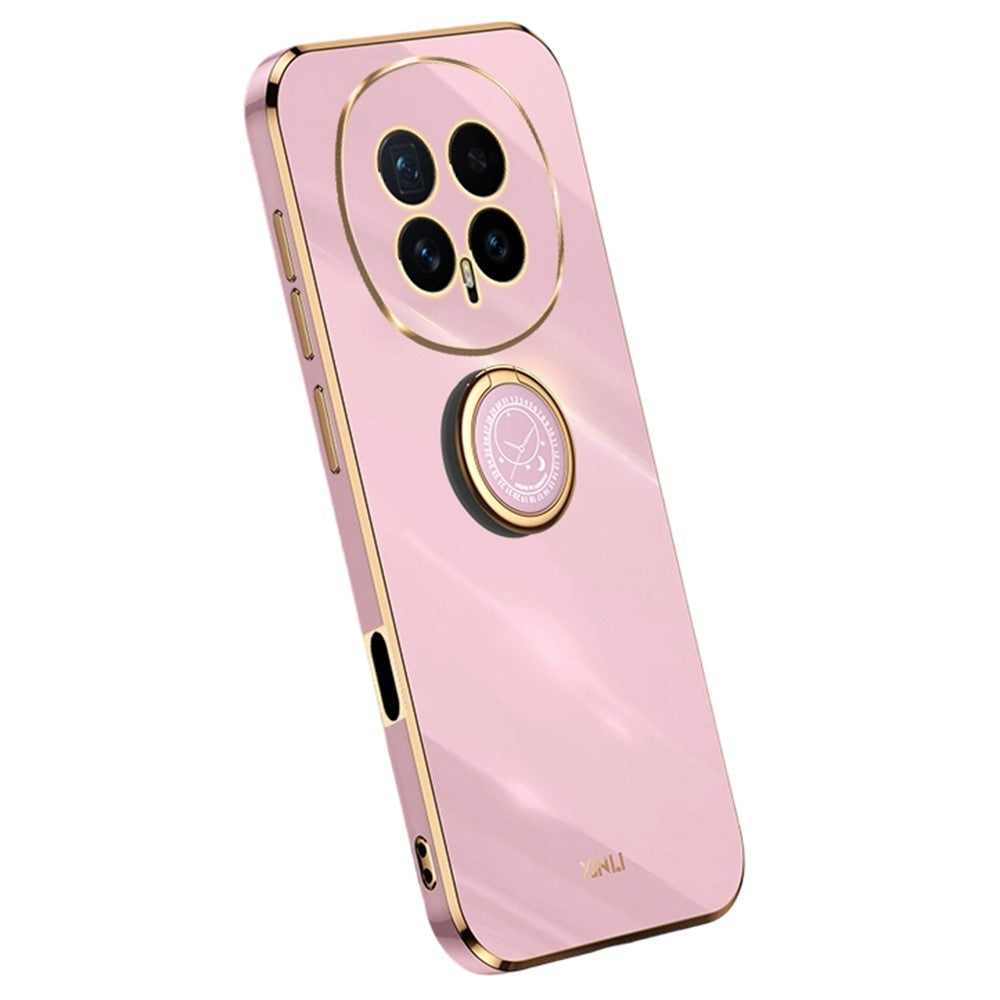 Honor Magic8 5G Handyhülle – Galvanisierte TPU-Rückseite, kratzfest, mit Ringständer