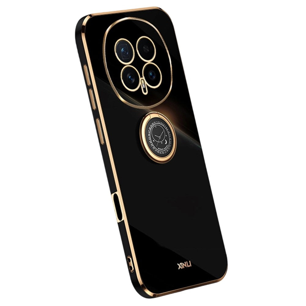 Honor Magic8 5G Handyhülle – Galvanisierte TPU-Rückseite, kratzfest, mit Ringständer