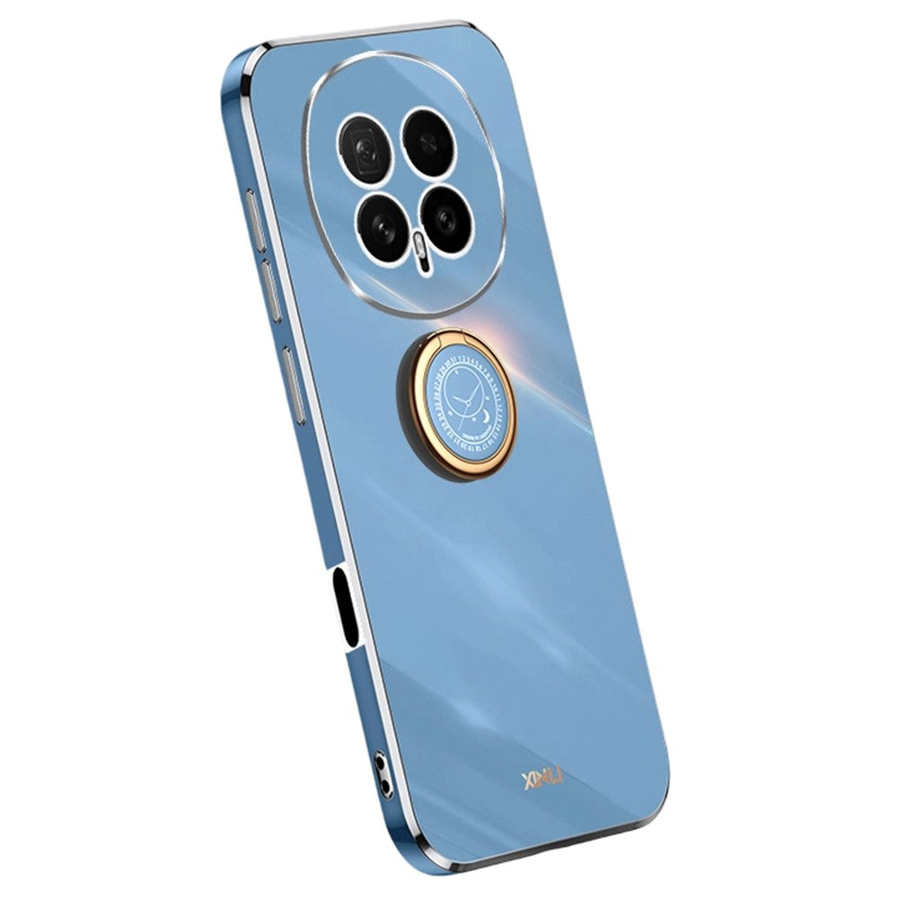 Honor Magic8 5G Handyhülle – Galvanisierte TPU-Rückseite, kratzfest, mit Ringständer
