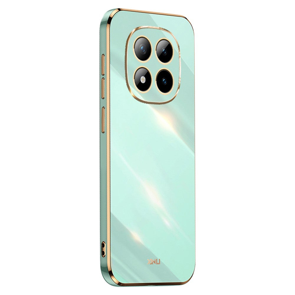 XINLI For Xiaomi Redmi Note 15 Pro 4G (Global) Phone Case Electroplating TPU Sweatproof Protection Phone Cover