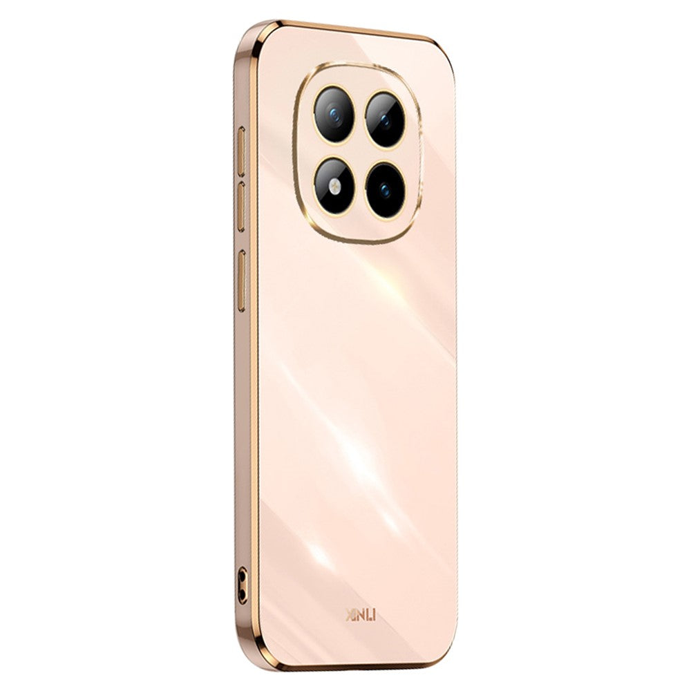 XINLI For Xiaomi Redmi Note 15 Pro 4G (Global) Phone Case Electroplating TPU Sweatproof Protection Phone Cover