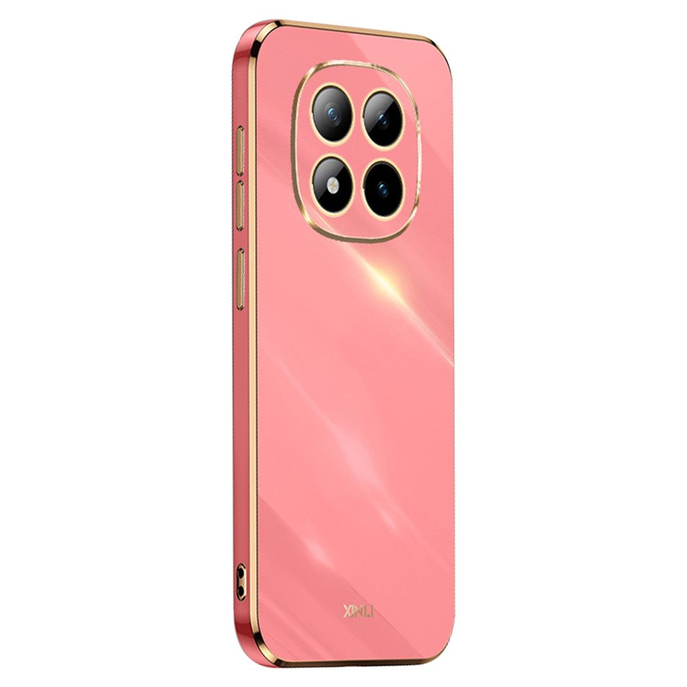 XINLI For Xiaomi Redmi Note 15 Pro 4G (Global) Phone Case Electroplating TPU Sweatproof Protection Phone Cover