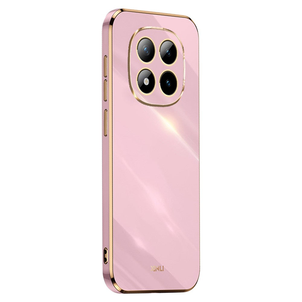 XINLI For Xiaomi Redmi Note 15 Pro 4G (Global) Phone Case Electroplating TPU Sweatproof Protection Phone Cover