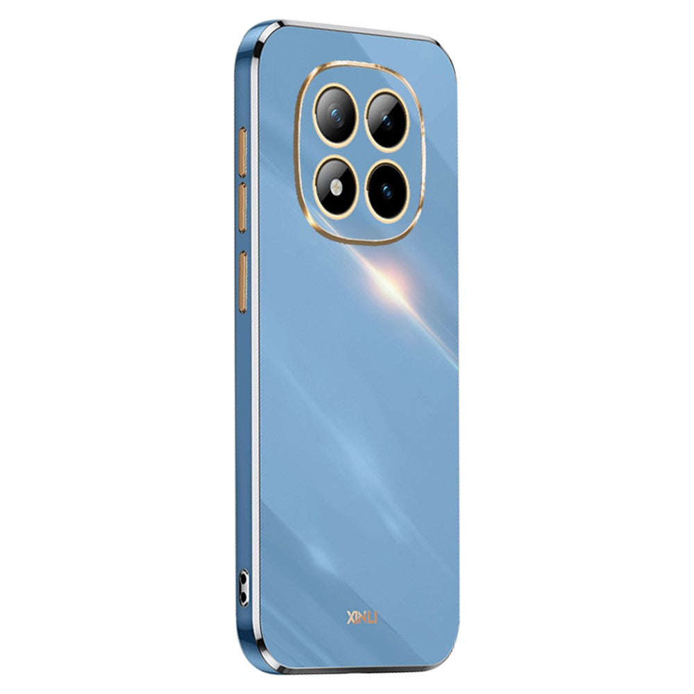 XINLI For Xiaomi Redmi Note 15 Pro 4G (Global) Phone Case Electroplating TPU Sweatproof Protection Phone Cover