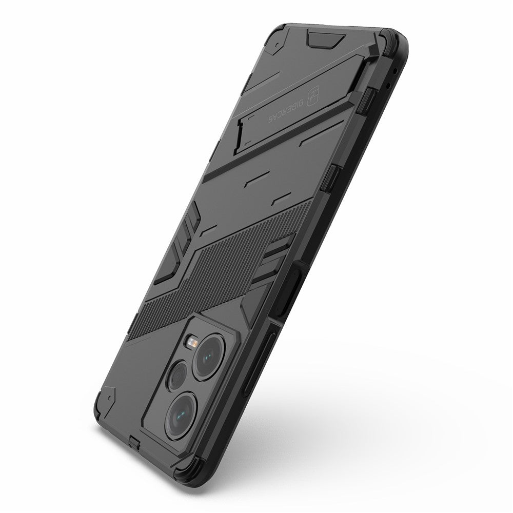 For Xiaomi Redmi Note 12 Pro+ 5G Hard PC+Soft TPU Phone Case Drop-proof Kickstand Protective Cover