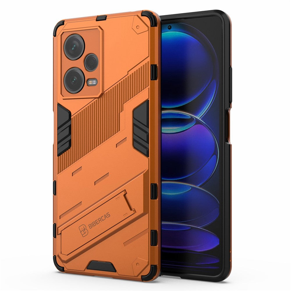 For Xiaomi Redmi Note 12 Pro+ 5G Hard PC+Soft TPU Phone Case Drop-proof Kickstand Protective Cover